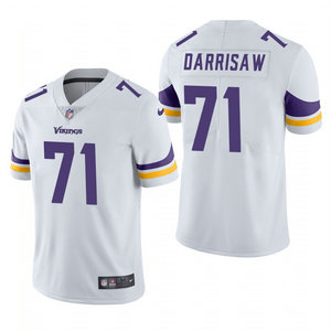 Nike Minnesota Vikings #71 Matt Wile White 2021 NFL Draft Vapor Untouchable Authentic Stitched NFL Jersey