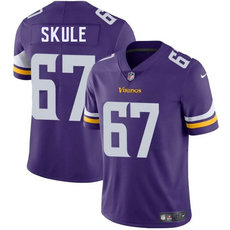 Nike Minnesota Vikings #67 Justin Skule Purple Vapor Untouchable Authentic Stitched NFL Jersey