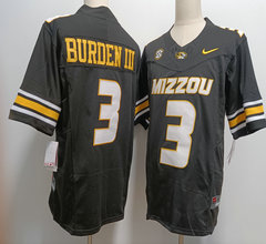 Nike Missouri Tigers #3 Luther Burden III 2023 F.U.S.E. Black Stitched NCAA Jersey