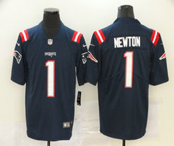 Nike New England Patriots #1 Cam Newton 2020 Navy Blue Vapor Untouchable Authentic Stitched NFL Jersey