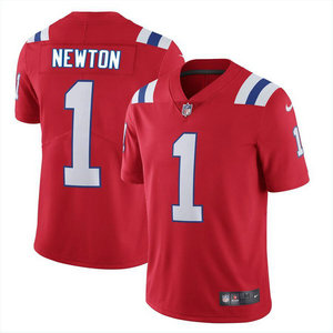 Nike New England Patriots #1 Cam Newton 2020 Red Vapor Untouchable Authentic Stitched NFL Jersey
