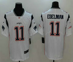 Nike New England Patriots #11 Julian Edelman White Vapor Untouchable Limited Authentic Stitched NFL Jersey