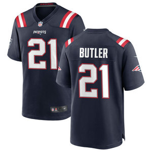 Nike New England Patriots #21 Malcolm Butler Navy Vapor Untouchable Authentic Stitched NFL Jersey