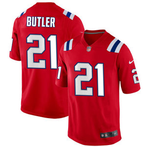 Nike New England Patriots #21 Malcolm Butler Red Vapor Untouchable Authentic Stitched NFL Jersey