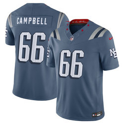 Nike New England Patriots #66 Will Campbell Rivalries Stitched Football Jersey