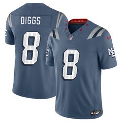 Nike New England Patriots #8 Stefon Diggs Rivalries Stitched Football Jersey