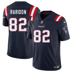 Nike New England Patriots #82 Eli Raridon Navy 2026 Draft Authentic Stitched NFL Jersey