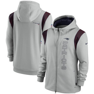 Nike New England Patriots 2021 zipper Hoodie