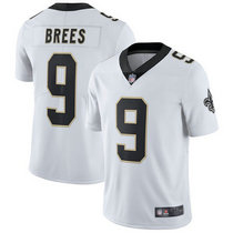 Nike New Orleans Saints #9 Drew Brees White Vapor Untouchable Limited Authentic Stitched NFL Jersey
