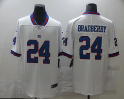 Nike New York Giants #24 James Bradberry White Rush Authentic stitched NFL jersey