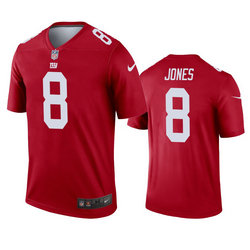 Nike New York Giants #8 Daniel Jones Inverted Legend Vapor Untouchable Authentic Stitched NFL jersey