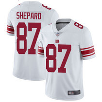 Nike New York Giants #87 Sterling Shepard White Vapor Untouchable Authentic stitched NFL jersey