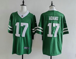 Nike New York Jets #17 Davante Adams Green Throwback Vapor Untouchable Stitched NFL Jersey
