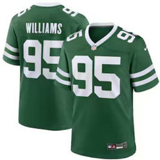 Nike New York Jets #95 Quinnen Williams Green 2024 F.U.S.E. Authentic Stitched NFL Jersey