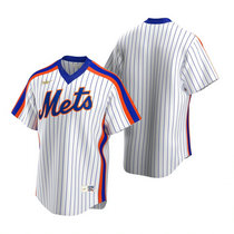 Nike New York Mets #Blank White Cooperstown Collection Game Authentic Stitched MLB Jersey