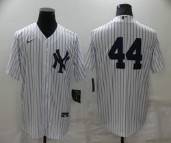 Nike New York Yankees #44 Reggie Jackson White Game Authentic Stitched MLB Jersey