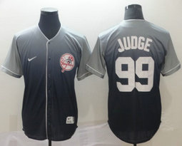 Nike New York Yankees #99 Aaron Judge Drift Fashion Authentic stitched MLB jersey