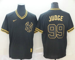 Nike New York Yankees #99 Aaron Judge Pullover Cooperstown Collection Authentic stitched MLB jersey