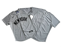 Nike New York Yankees Blank Gray Limited Authentic Stitched MLB Jersey