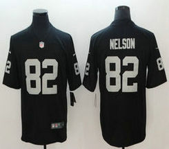 Nike Las Vegas Raiders #82 Jordy Nelson Black Vapor Untouchable Limited Authentic Stitched NFL Jersey