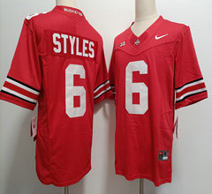 Nike Ohio State Buckeyes #6 Sonny Styles Red Jersey