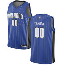 Nike Orlando Magic #0 Aaron Gordon Blue Game Authentic Stitched NBA jersey
