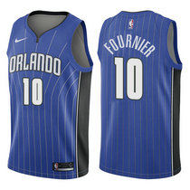 Nike Orlando Magic #10 Evan Fournier Blue Game Authentic Stitched NBA jersey