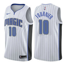 Nike Orlando Magic #10 Evan Fournier White Game Authentic Stitched NBA jersey