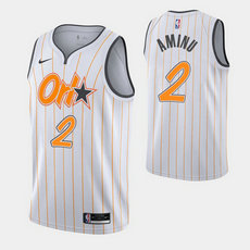 Nike Orlando Magic #2 Al-Farouq Aminu 2020-21 City With Advertising Authentic Stitched NBA jersey