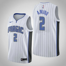 Nike Orlando Magic #2 Al-Farouq Aminu White Game Authentic Stitched NBA jersey