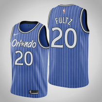 Nike Orlando Magic #20 Markelle Fultz Blue Hardwood Classics Game Authentic Stitched NBA jersey