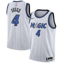 Nike Orlando Magic #4 Jalen Suggs White 2025 Association Stitched Basketball Jersey