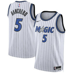 Nike Orlando Magic #5 Paolo Banchero White 2025 Association Stitched Basketball Jersey