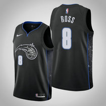 Nike Orlando Magic #8 Terrence Ross Black City Game Authentic Stitched NBA jersey