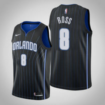 Nike Orlando Magic #8 Terrence Ross Black Game Authentic Stitched NBA jersey