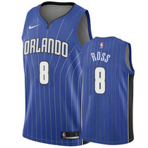 Nike Orlando Magic #8 Terrence Ross Blue Game Authentic Stitched NBA jersey