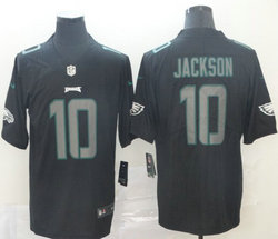 Nike Philadelphia Eagles #10 DeSean Jackson Black Impact Vapor Untouchable Authentic Stitched NFL jersey
