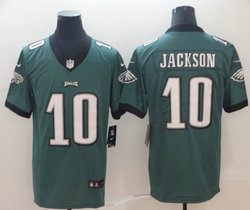 Nike Philadelphia Eagles #10 DeSean Jackson Green Vapor Untouchable Limited Authentic Stitched NFL Jersey