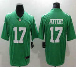 Nike Philadelphia Eagles #17 Alshon Jeffery Green Rush Limited Authentic Stitched NFL Jersey