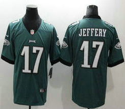Nike Philadelphia Eagles #17 Alshon Jeffery Green Vapor Untouchable Authentic stitched NFL jersey