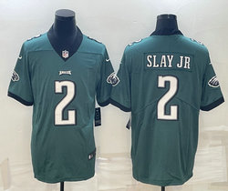 Nike Philadelphia Eagles #2 Darius Slay Jr Green Vapor Untouchable Authentic stitched NFL jersey