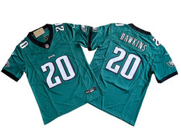 Nike Philadelphia Eagles #20 Brian Dawkins Green 2023 F.U.S.E. Authentic stitched NFL jersey