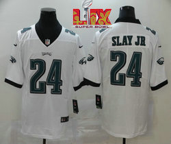 Nike Philadelphia Eagles #24 Darius Slay JR White Vapor Untouchable Authentic Stitched NFL Jersey