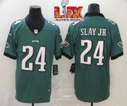 Nike Philadelphia Eagles #24 Darius Slay Jr Green Vapor Untouchable Authentic Stitched NFL Jersey