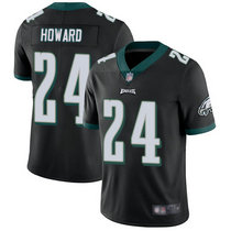 Nike Philadelphia Eagles #24 Jordan Howard Black Vapor Untouchable Authentic stitched NFL jersey