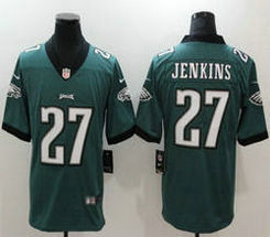 Nike Philadelphia Eagles #27 Malcolm Jenkins Green Limited Vapor Untouchable Authentic stitched NFL jersey