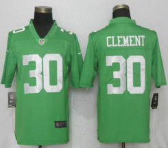 Nike Philadelphia Eagles #30 Corey Clement Apple Green Limited Vapor Untouchable Authentic stitched NFL jersey