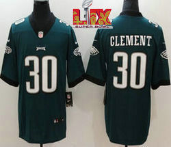 Nike Philadelphia Eagles #30 Corey Clement Green 24-25 Super Bowl LIX Football Jersey