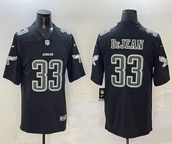 Nike Philadelphia Eagles #33 Cooper DeJean Black Fashion NFL Jersey