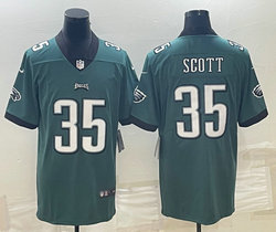 Nike Philadelphia Eagles #35 Boston Scott Green Vapor Untouchable Authentic stitched NFL jersey